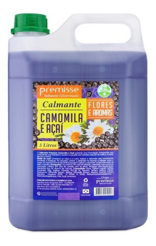 Sabonete Líquido Açai E Camomila - 5 Litros