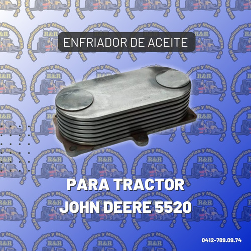 Enfriador De Aceite Para Tractor John Deere 5520