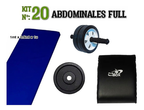 Kit Nº20 Abdominales Full Marca Deportes Full Incluye....