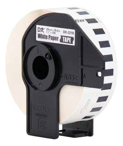 Cinta Brother Dk-2210 (29 Mm X 30,4 Metros) Tinta Negro