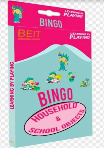 Bingo - School  Household Objects: Bingo - School  Household Objects, De Kitori Ial. Editora Beit Education, Capa Mole, Edição 1 Em Inglês, 2021