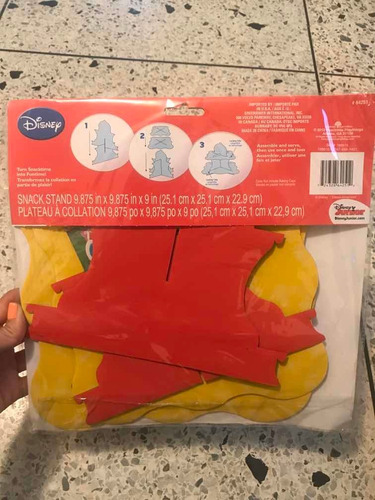 Imagen 2 de 2 de Disney Plato Porta Cupcakes Ponquesitos