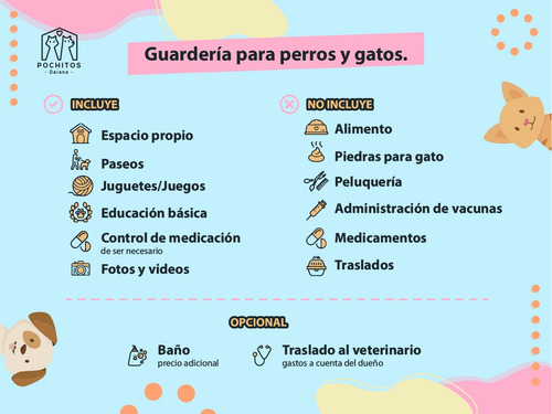 Imagen 4 de 10 de Guardería Y Pensionado Para Mascotas - Perros O Gatos