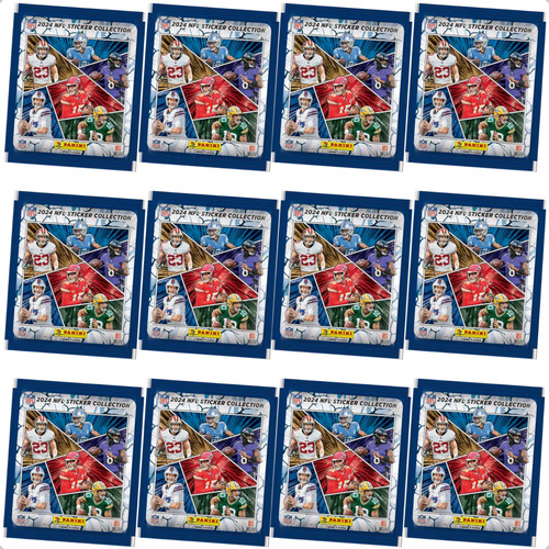 Kit 75 Figurinhas Do Álbum Nfl Football 2024/25 15 Envelopes