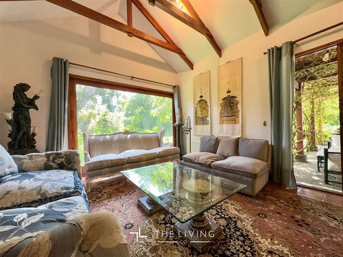 Preciosa Casa Chilena A La Venta Casa 5d Y 4b, Lo Barnechea