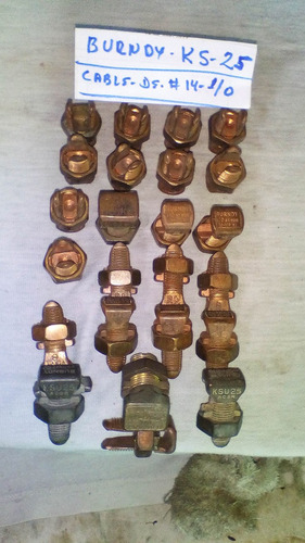 Conector De Bronce Ks25 (#4 Al #1/0)