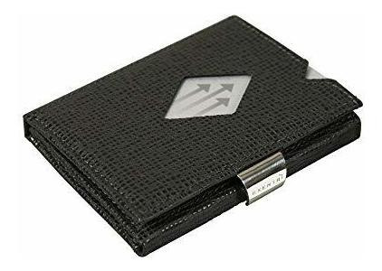 Wallet Exentri En Mosaico Negro -rfid Djzre