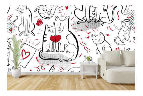 Vinilo Mural Deco Pared Gigantografia Estampado Autoadhesivo