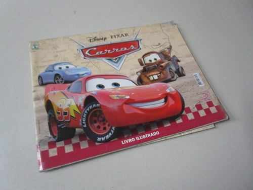 Álbum De Figurinhas Carros (Usado)