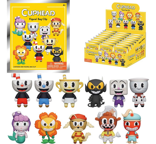 Monogram Llavero 3d Para Mochila: Cuphead - Figura Sorpresa