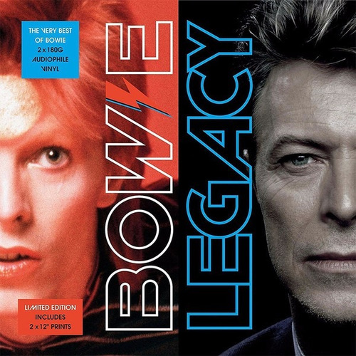 David Bowie-legacy-2lps-180 Gms-uk-stock Ya