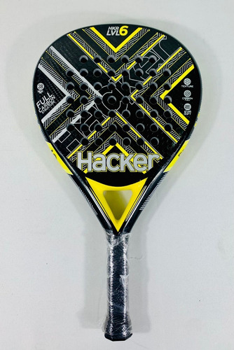 Paleta De Padel Hacker Carbon Nivel 6 Oversize