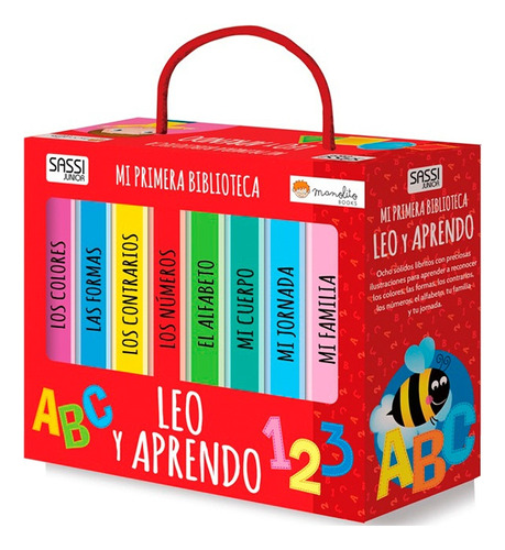 Abc Lee Y Aprende Mi Primera Biblioteca - Sassi Puzzles