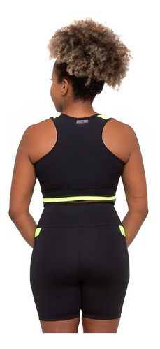 Top Basic Neon Fitnez® - Cor Verde