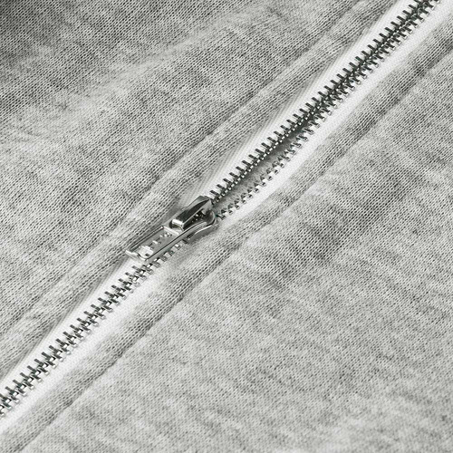 Sudadera Corta Con Capucha Y Cremallera A La Moda Para Mujer