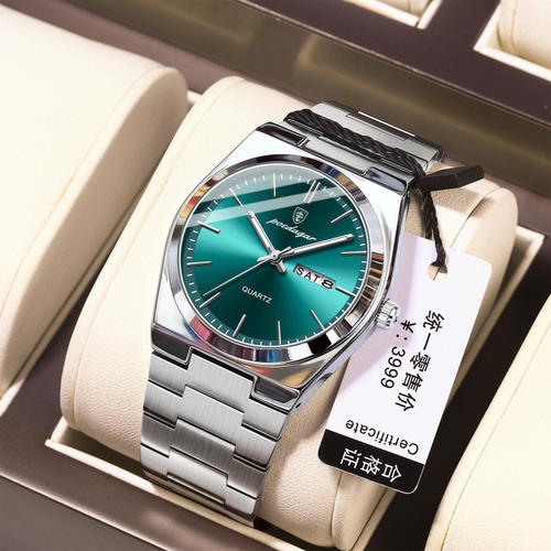 Reloj De Moda De Cuarzo De Lujo Poedagar Luminous