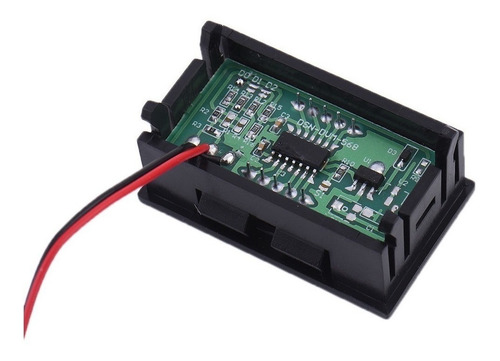 Mini Voltímetro 2.5-30vdc Led 3 Dígitos Azul Arduino