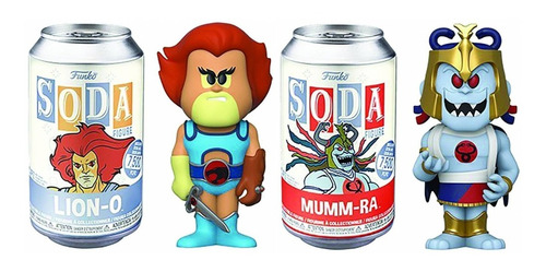 Figura Funko Soda X2 Thundercats Lion-o Y Mumm-ra - Abiertos