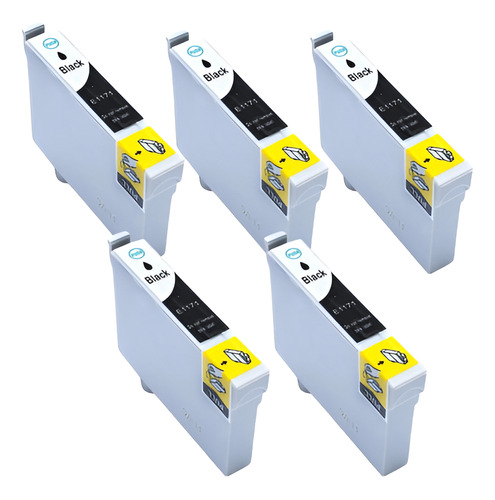 5 Cartuchos Preto T117 T1171 117120 De Tx105 Tx115 T23 T24