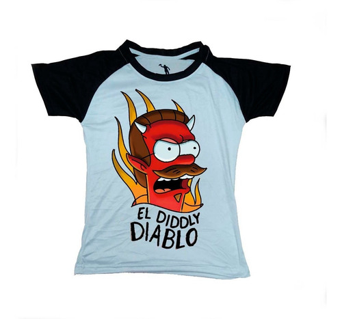 Playera Los Simpson Flanders Diablo