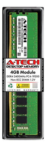 A-tech 4gb Ddrmhz Udimm Pc(pct) Cl17 Dimm Módulo Memoria Ram