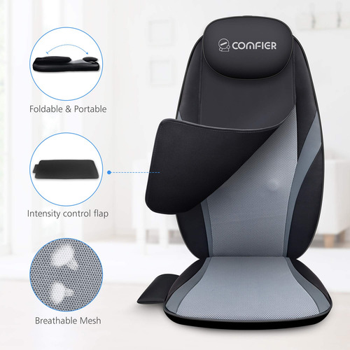 Masajeador De Espalda Comfier Modelo Shiatsu Almohadilla Cal Color