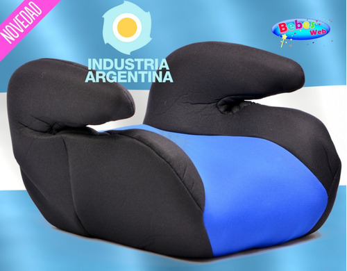 Booster Butaca Nacional Con Apoya Brazos Para Auto 36kg