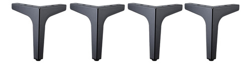 Soportes De Repuesto For Armario Y Silla, 17 Cm, Color Negro