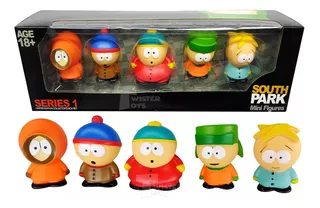 Muñecos South Park Coleccion X 5 Figuras Caja