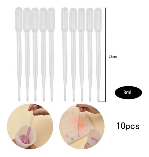 Kit De Moldes De Silicona Para Resina