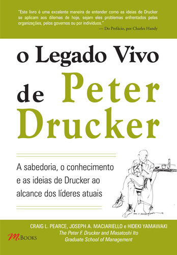 O Legado Vivo de Peter Drucker, de Pearce, Craig L.. M.Books do Brasil Editora Ltda, capa mole em português, 2010