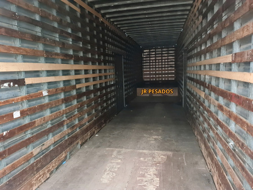 Carreta Bau 2 Eixos Rebaixado 13,60m X 3,30m Linshalm 1987