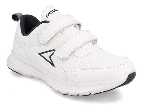 Zapatilla Escolar Niño Power Wave Strive Blanco