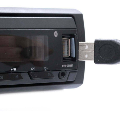 Som automotivo Pioneer MVH S218BT com USB bluetooth e radio