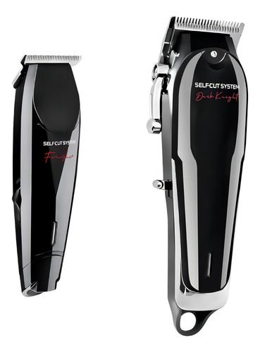 Kit Self-cut System Maquina Para Cortar Cabello Inalambrica