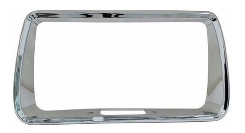 Portaplaca Trasero Chevrolet Malibu 2008 - 2012 Cromado Yry