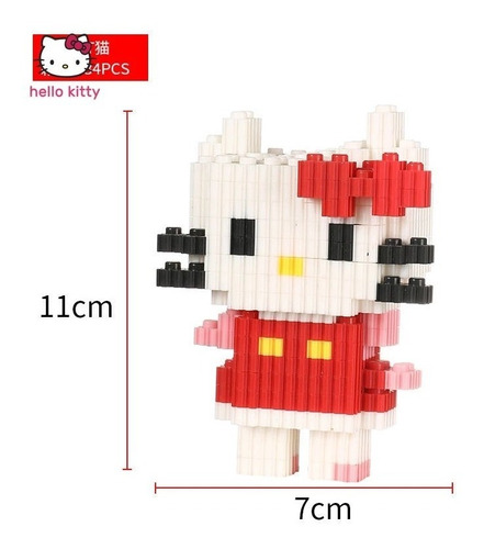 Bloques Para Armar Hello Kitty Tipo Lego Bricks