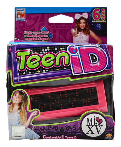 Teen Id Rosa Reloj Iconos Con Mensajes Luminosos Fotorama Cd