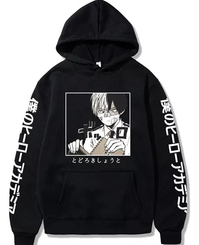 Buzo Canguro My Hero Academia Ani De Shoto Todoroki Unisex