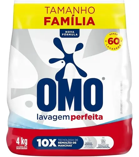 Sabão em Pó Omo Lavagem Perfeita 4kg