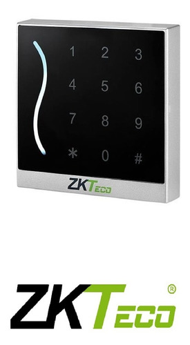 Imagen 2 de 8 de Control Acceso Tarjetas Codigo Proid30 Be-rs Zkteco Exterior
