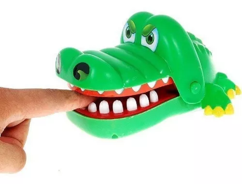 Brinquedo Crocodilo Dentista Polibrinq Ref.AN0025 - Luxgolden