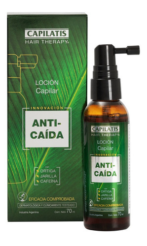 Capilatis Loción Anticaida X70ml - Ortiga, Cafeina Y Jarilla