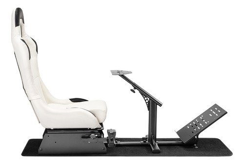Silla Gamer Blanco Simulador Thrustmaster Fanatec Logitech
