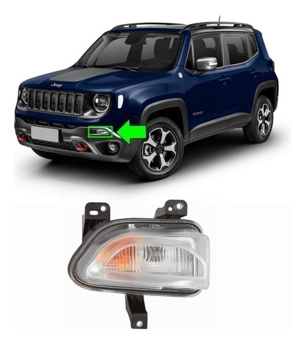 Farol Intermitente Izquierdo Jeep Renegade 2016 Al 2019