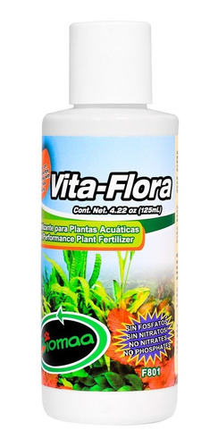 Acondicionador Vita Flora Para Peceras 125 Ml Biomaa