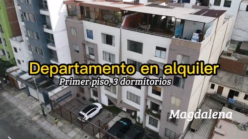 Alquiler Departamento Magdalena S/ 2,100