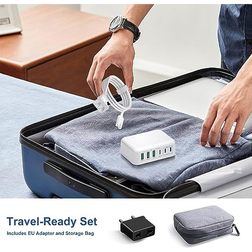 Charger Block Para Excgood Macbook iPad iPhone 15 Pro Max Ga