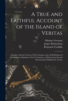 Libro A True And Faithful Account Of The Island Of Verita...