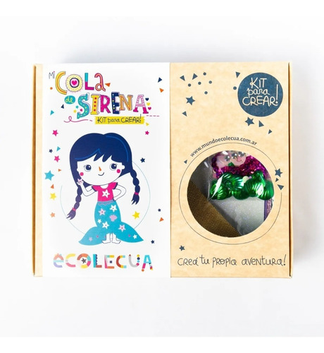  Ecolecua Kit Para Crear Mi Disfraz De Sirena